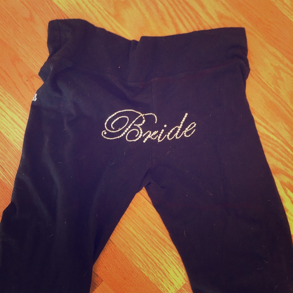 Bride yoga pants